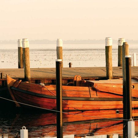 Boote im Hafen auf Sylt