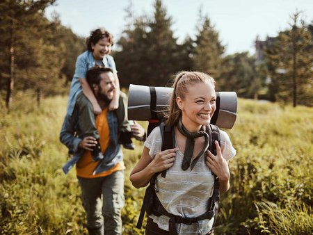 Familienurlaub beim Wandern im Schwarzwald